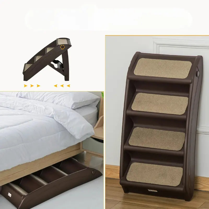 Escalier pour chien pliable - - Dogsaddicte