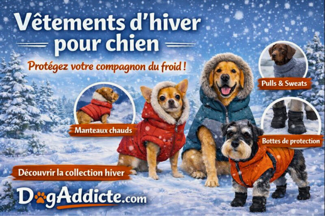 vêtement d'hiver pour chien