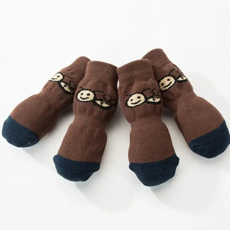 Chaussettes antidérapantes XL à 5XL intérieur -  - Dogsaddicte