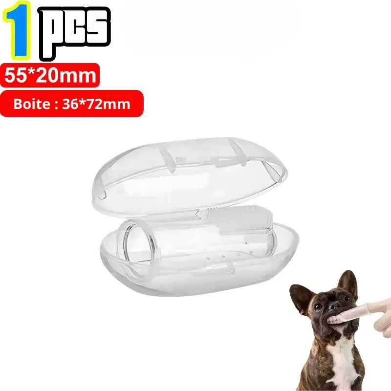 Brosse a dent chien silicone -  - Dogsaddicte