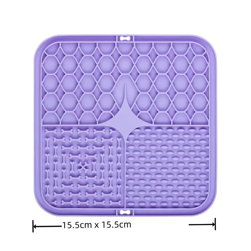 Tapis de léchage anti-glouton pour chien -  - Dogsaddicte