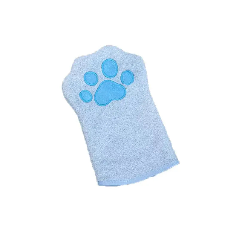 Gant de toilettage en microfibre. -  - Dogsaddicte