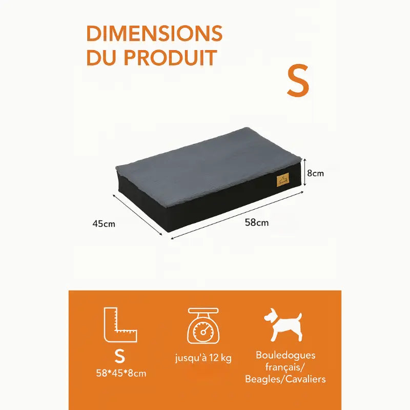 Lit pour chien imperméable -  - Dogsaddicte