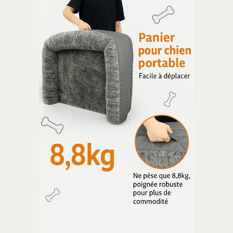 Lit pour chien et canapé 2-en-1 -  - Dogsaddicte