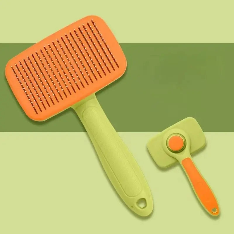 Brosse avec bouton pressoir -  - Dogsaddicte