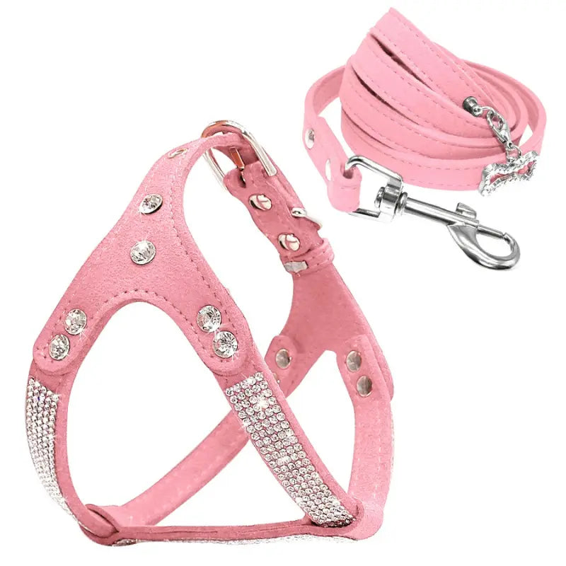 Harnais Bling Strass Chien -  - Dogsaddicte