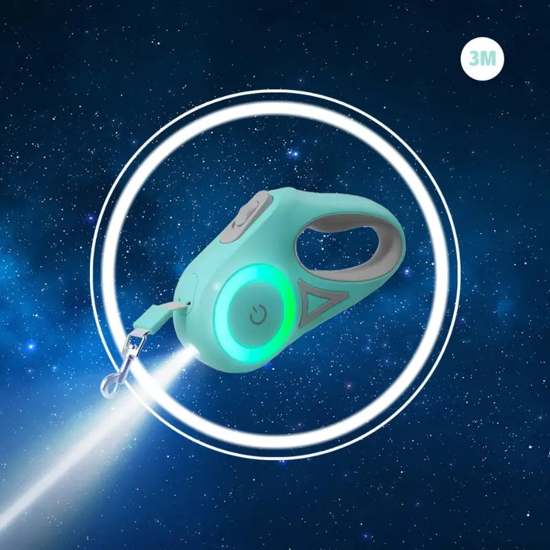 Laisse Rétractable LED 3m/5m -  - Dogsaddicte