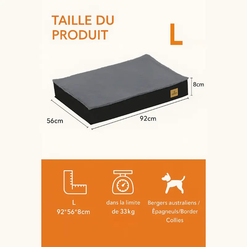 Lit pour chien imperméable -  - Dogsaddicte