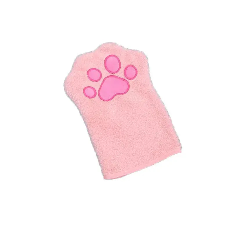 Gant de toilettage en microfibre. -  - Dogsaddicte