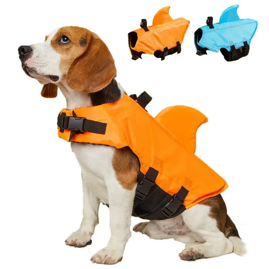 Gilet Requin Flottant Chien -  - Dogsaddicte