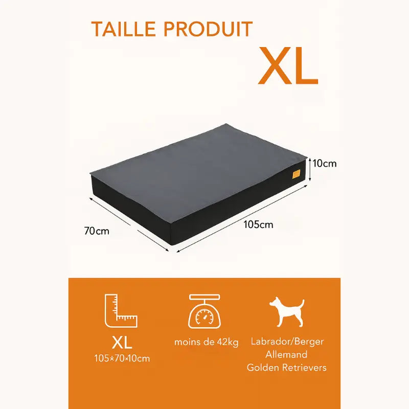 Lit pour chien imperméable -  - Dogsaddicte