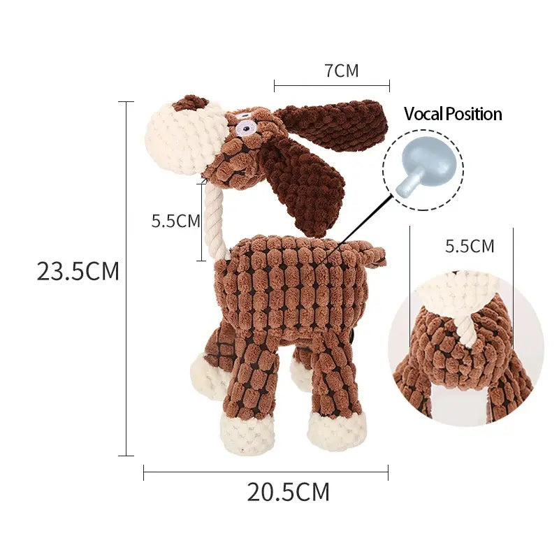 Jouet peluche pour chien -  - Dogsaddicte