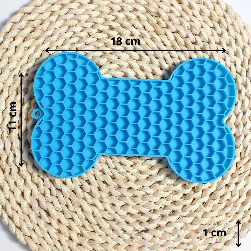 Tapis de léchage chien anti-glouton -  - Dogsaddicte