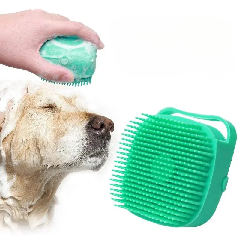 Brosse shampooing en silicone doux -  - Dogsaddicte