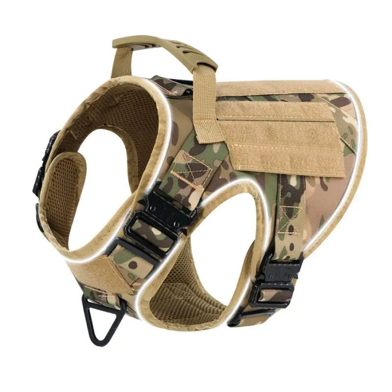 Harnais chien militaire ajustable -  - Dogsaddicte