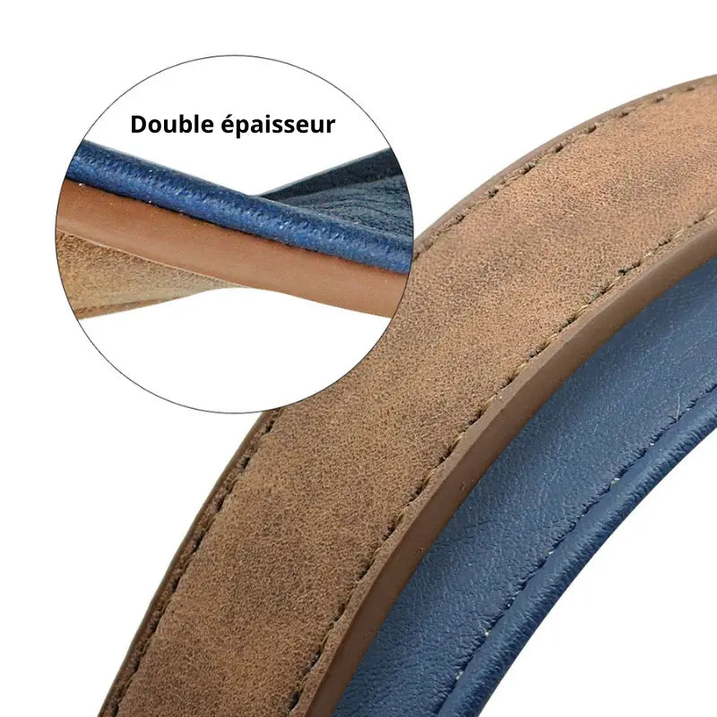 Laisse pour chien en cuir -  - Dogsaddicte