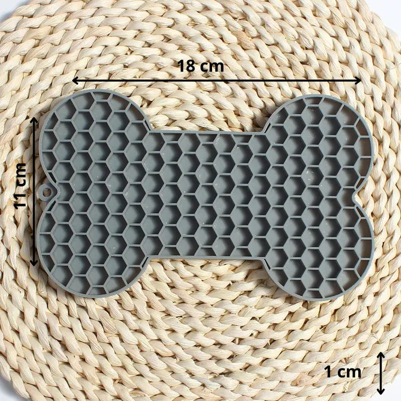 Tapis de léchage chien anti-glouton -  - Dogsaddicte