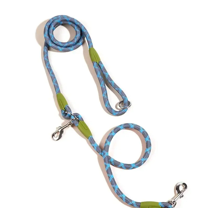 Laisse mains libre réfléchissante -  - Dogsaddicte