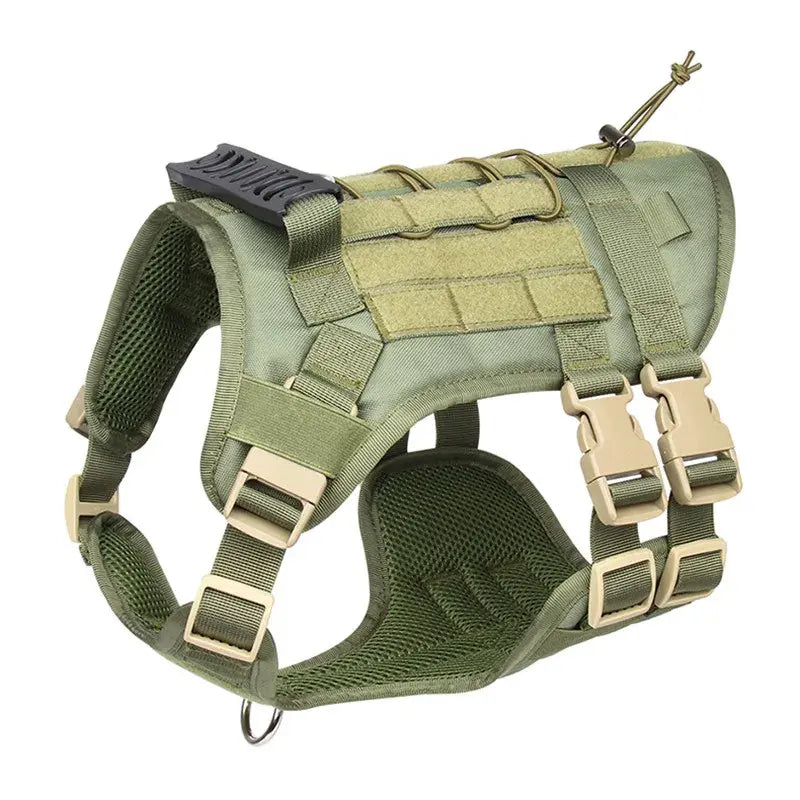 Harnais chien militaire tactique -  - Dogsaddicte