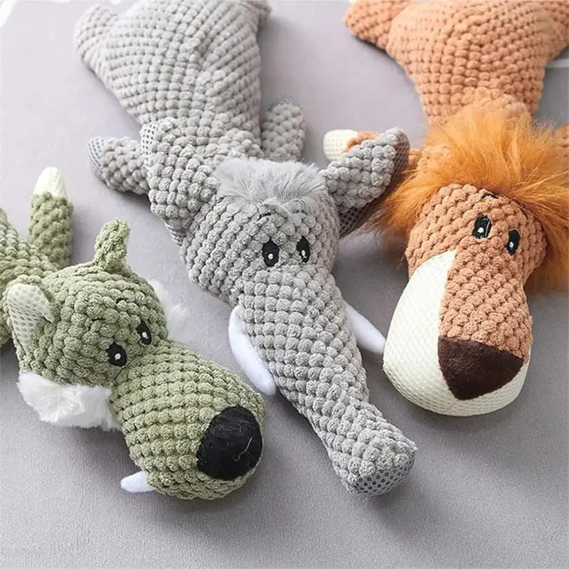Jouet peluche couineur résistant -  - Dogsaddicte