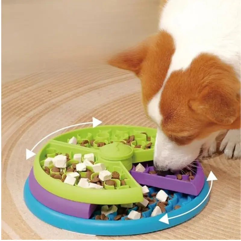 Gamelle anti-glouton 3 niveaux -  - Dogsaddicte