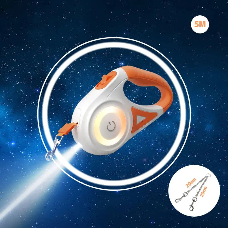 Laisse Rétractable LED 3m/5m -  - Dogsaddicte