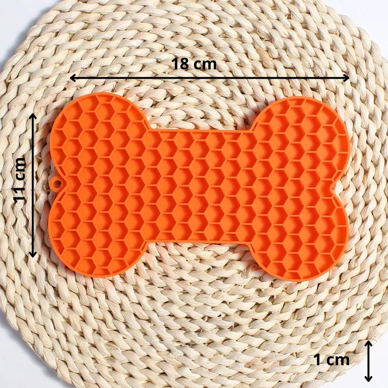 Tapis de léchage chien anti-glouton -  - Dogsaddicte
