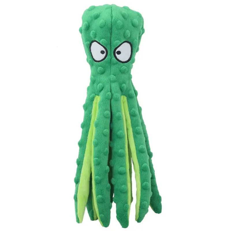 Jouet pieuvre couineur résistant -  - Dogsaddicte