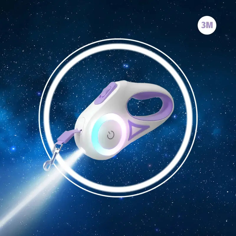 Laisse Rétractable LED 3m/5m -  - Dogsaddicte